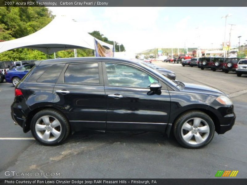 Carbon Gray Pearl / Ebony 2007 Acura RDX Technology