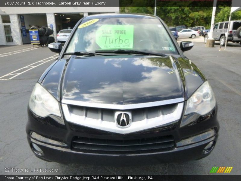 Carbon Gray Pearl / Ebony 2007 Acura RDX Technology