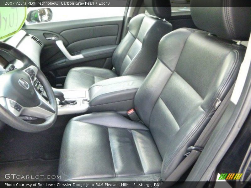Carbon Gray Pearl / Ebony 2007 Acura RDX Technology