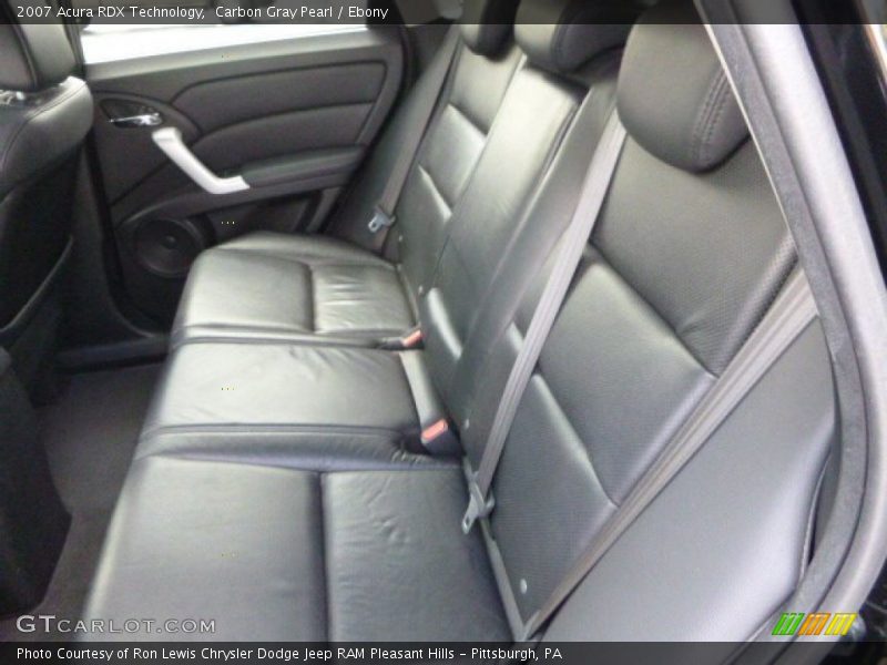 Carbon Gray Pearl / Ebony 2007 Acura RDX Technology