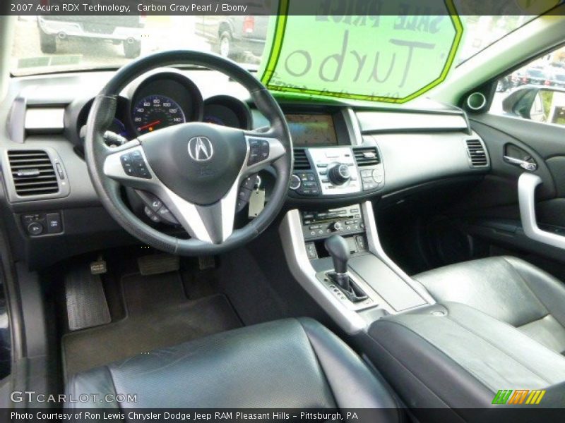 Carbon Gray Pearl / Ebony 2007 Acura RDX Technology