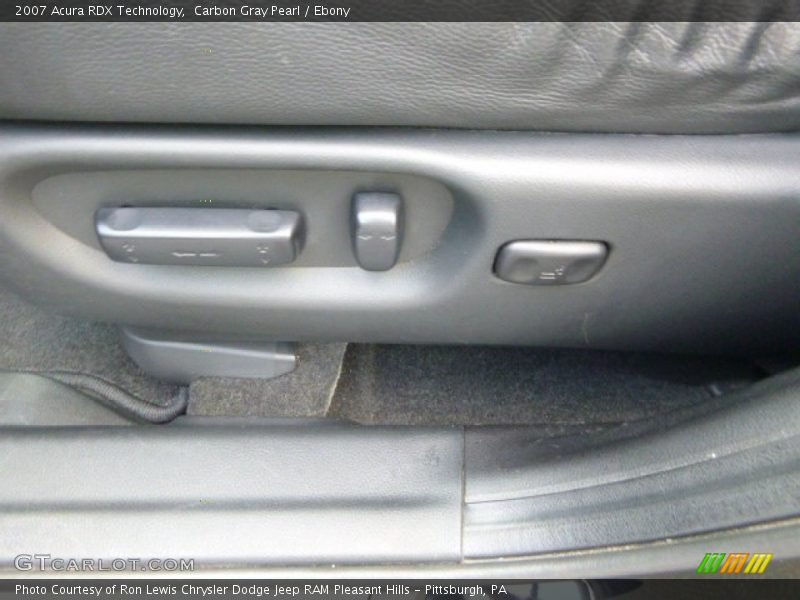 Carbon Gray Pearl / Ebony 2007 Acura RDX Technology