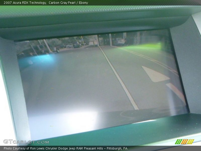 Carbon Gray Pearl / Ebony 2007 Acura RDX Technology