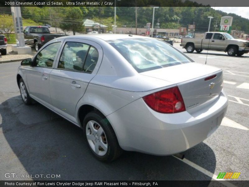 Ultra Silver Metallic / Gray 2008 Chevrolet Cobalt LS Sedan