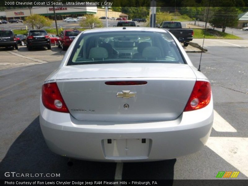 Ultra Silver Metallic / Gray 2008 Chevrolet Cobalt LS Sedan