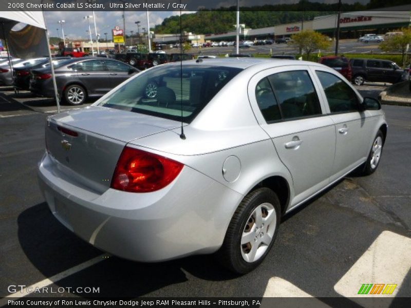 Ultra Silver Metallic / Gray 2008 Chevrolet Cobalt LS Sedan