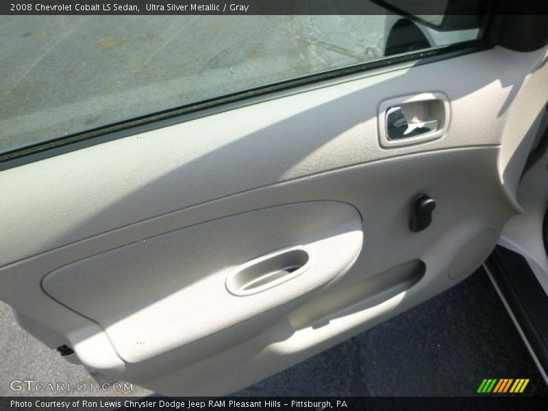 Ultra Silver Metallic / Gray 2008 Chevrolet Cobalt LS Sedan