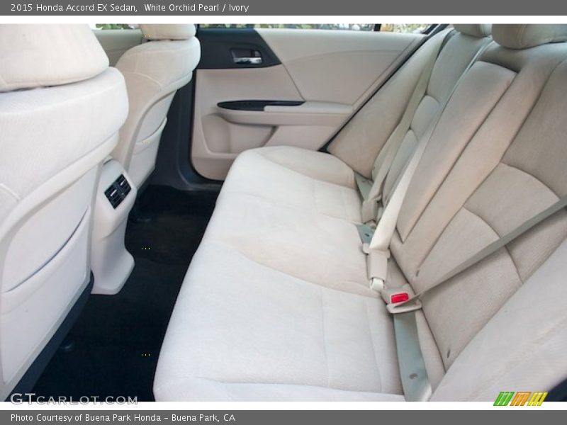 White Orchid Pearl / Ivory 2015 Honda Accord EX Sedan