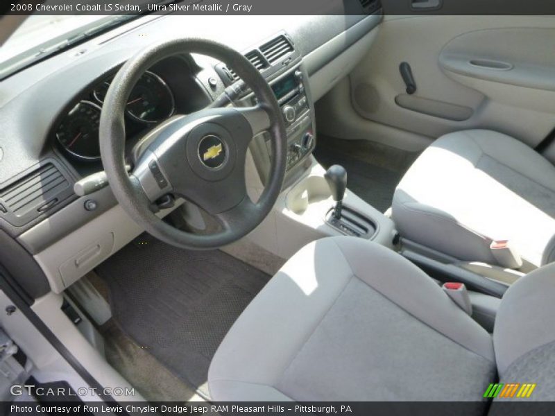 Ultra Silver Metallic / Gray 2008 Chevrolet Cobalt LS Sedan