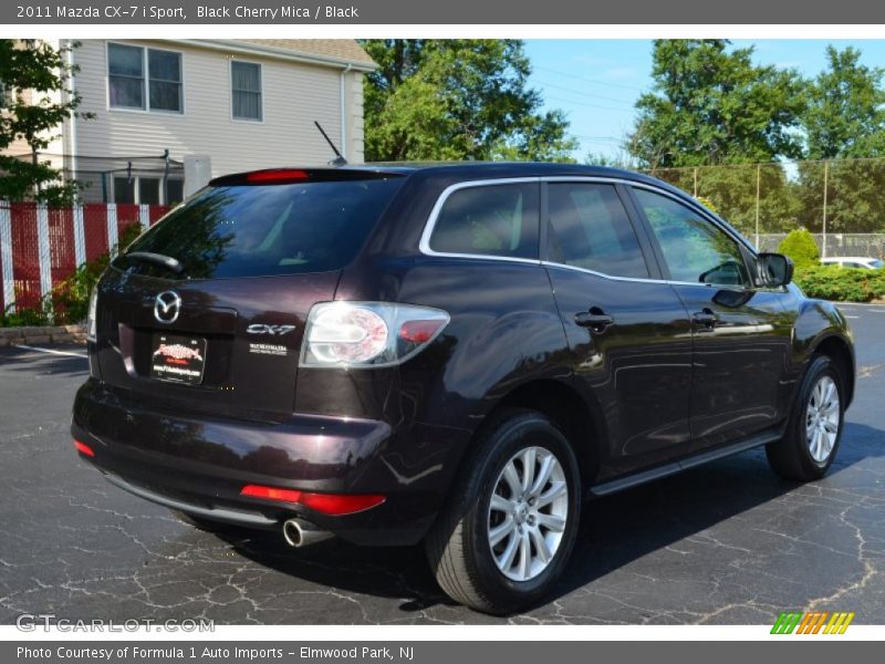 Black Cherry Mica / Black 2011 Mazda CX-7 i Sport