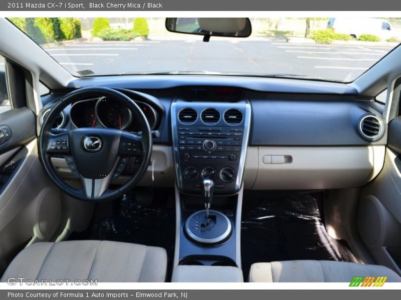 Black Cherry Mica / Black 2011 Mazda CX-7 i Sport