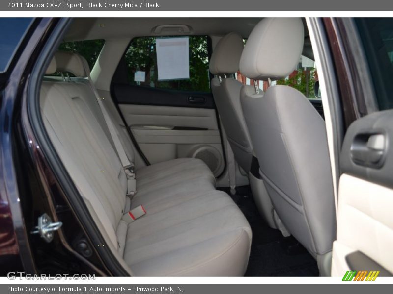 Black Cherry Mica / Black 2011 Mazda CX-7 i Sport