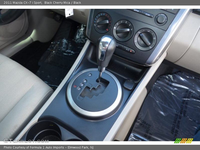 Black Cherry Mica / Black 2011 Mazda CX-7 i Sport