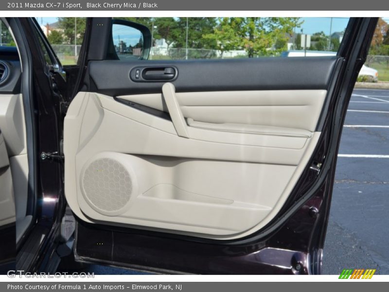 Black Cherry Mica / Black 2011 Mazda CX-7 i Sport