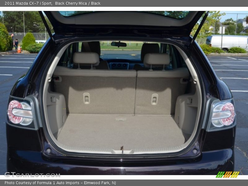 Black Cherry Mica / Black 2011 Mazda CX-7 i Sport