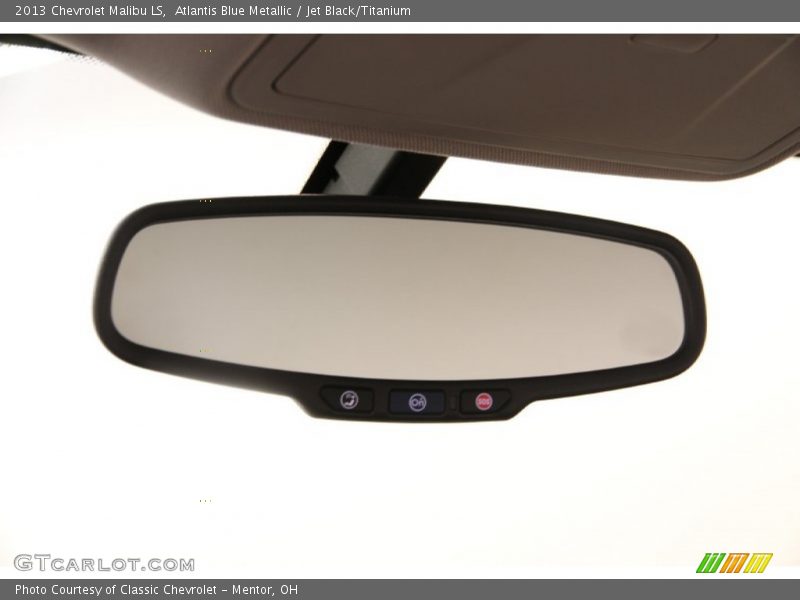 Atlantis Blue Metallic / Jet Black/Titanium 2013 Chevrolet Malibu LS