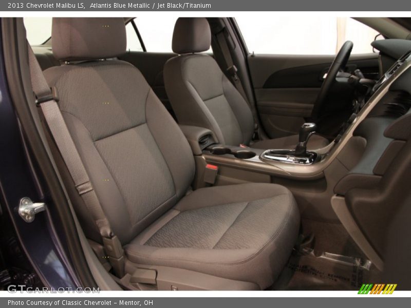 Atlantis Blue Metallic / Jet Black/Titanium 2013 Chevrolet Malibu LS