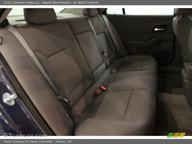 Atlantis Blue Metallic / Jet Black/Titanium 2013 Chevrolet Malibu LS