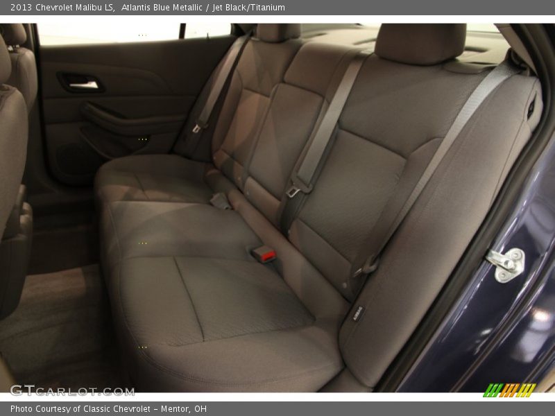 Atlantis Blue Metallic / Jet Black/Titanium 2013 Chevrolet Malibu LS