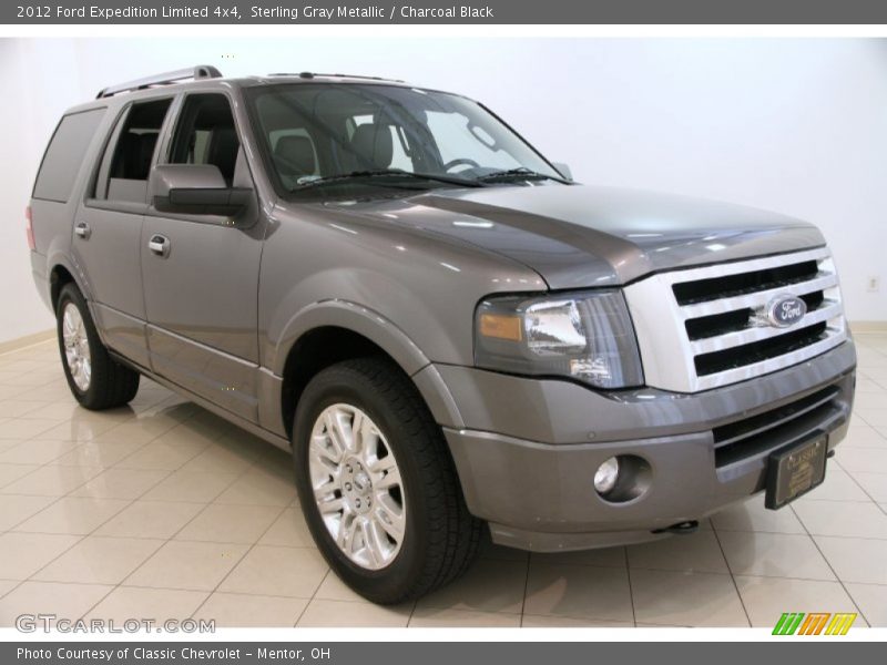 Sterling Gray Metallic / Charcoal Black 2012 Ford Expedition Limited 4x4
