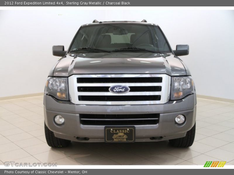 Sterling Gray Metallic / Charcoal Black 2012 Ford Expedition Limited 4x4