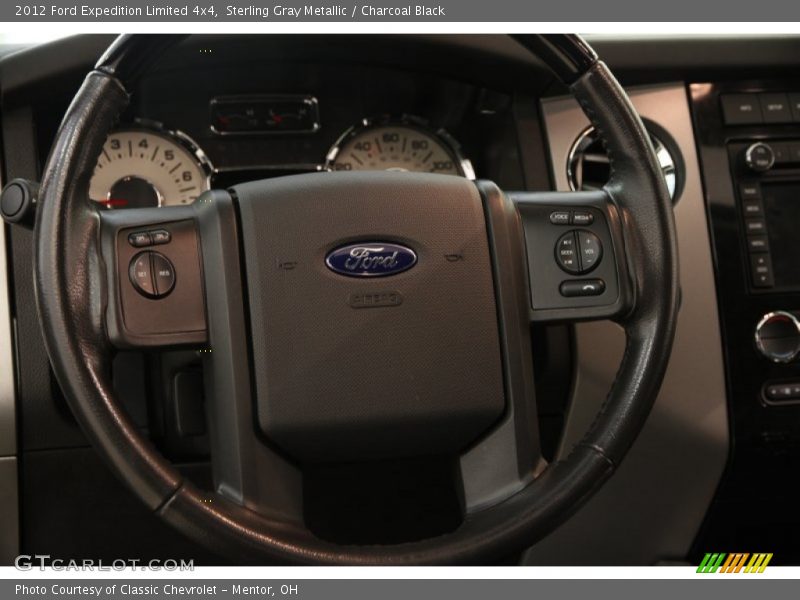 Sterling Gray Metallic / Charcoal Black 2012 Ford Expedition Limited 4x4