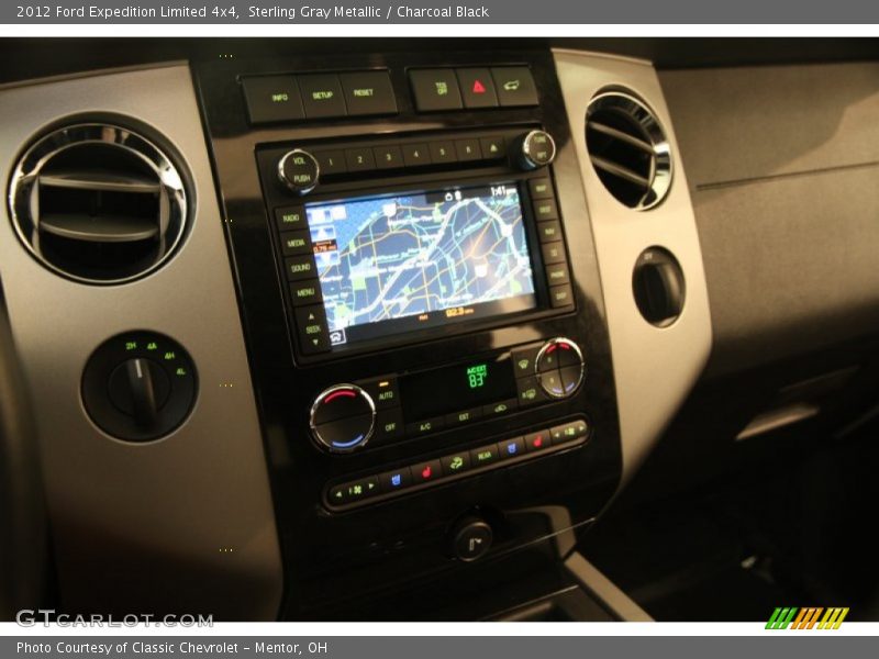 Sterling Gray Metallic / Charcoal Black 2012 Ford Expedition Limited 4x4