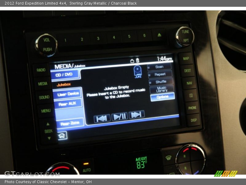 Sterling Gray Metallic / Charcoal Black 2012 Ford Expedition Limited 4x4