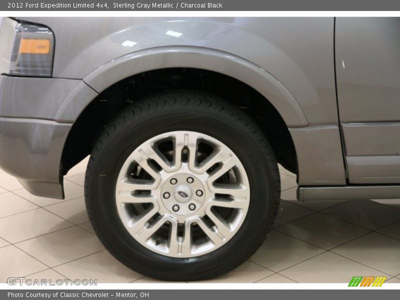 Sterling Gray Metallic / Charcoal Black 2012 Ford Expedition Limited 4x4