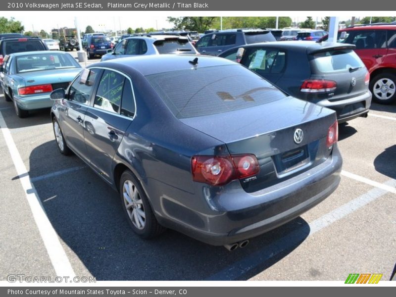 Platinum Grey Metallic / Titan Black 2010 Volkswagen Jetta SE Sedan