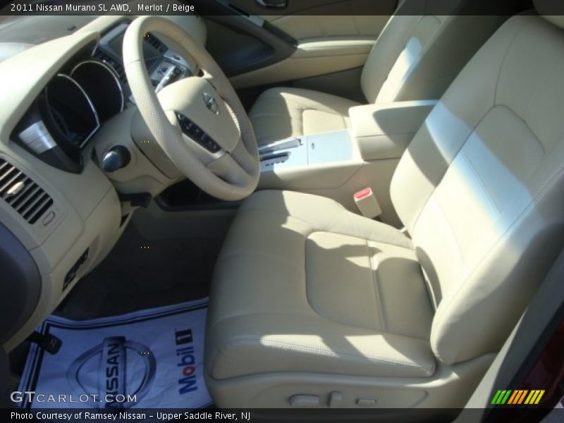 Merlot / Beige 2011 Nissan Murano SL AWD
