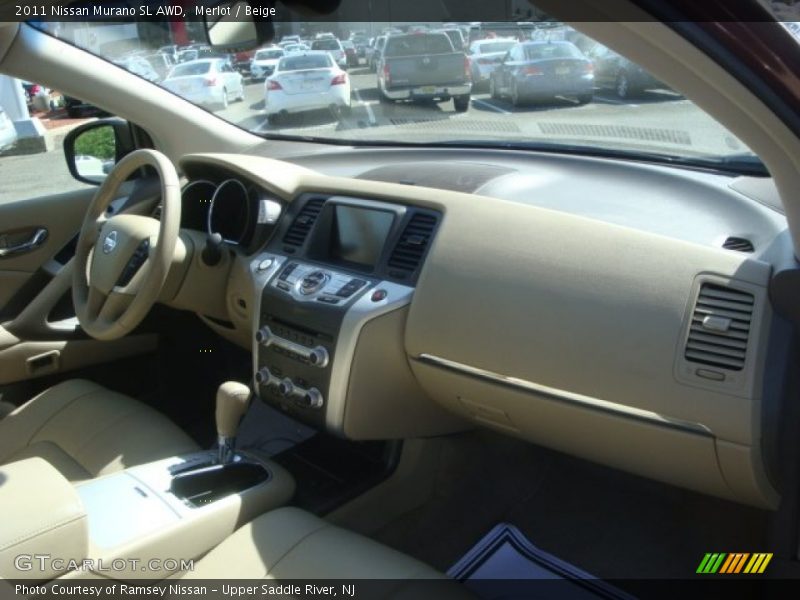 Merlot / Beige 2011 Nissan Murano SL AWD