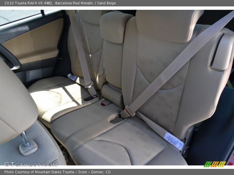 Barcelona Red Metallic / Sand Beige 2010 Toyota RAV4 V6 4WD