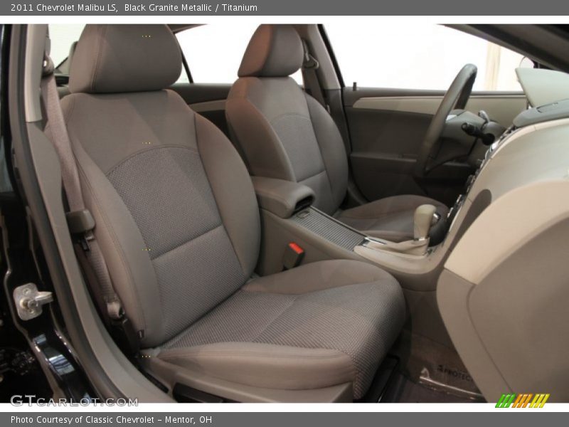 Black Granite Metallic / Titanium 2011 Chevrolet Malibu LS