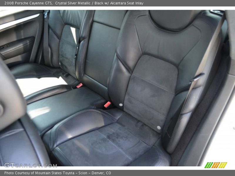 Crystal Silver Metallic / Black w/ Alcantara Seat Inlay 2008 Porsche Cayenne GTS
