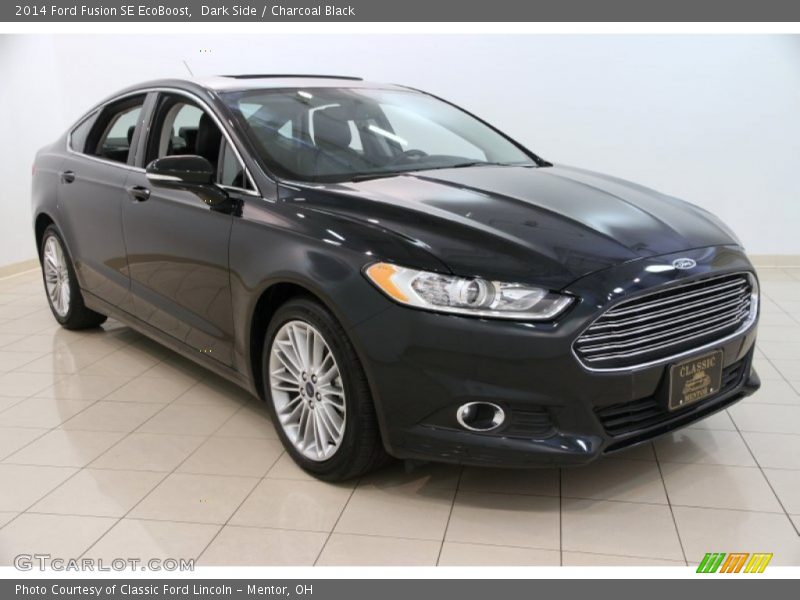 Dark Side / Charcoal Black 2014 Ford Fusion SE EcoBoost