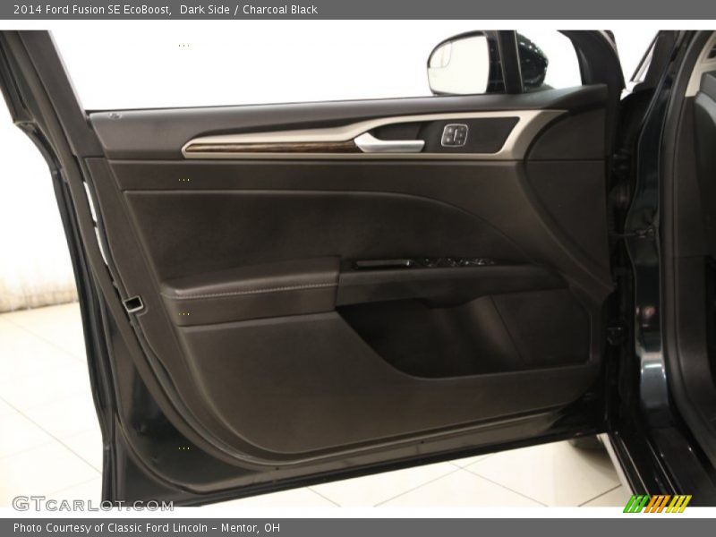 Dark Side / Charcoal Black 2014 Ford Fusion SE EcoBoost