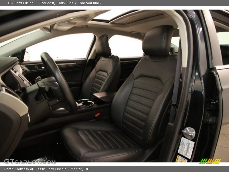 Dark Side / Charcoal Black 2014 Ford Fusion SE EcoBoost