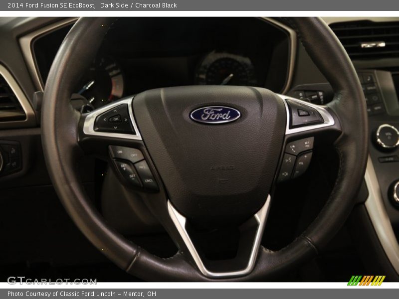 Dark Side / Charcoal Black 2014 Ford Fusion SE EcoBoost