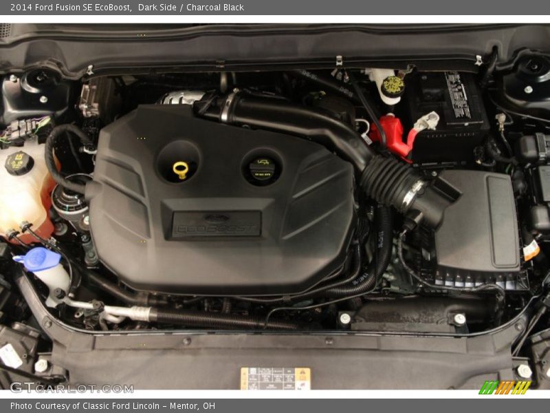 Dark Side / Charcoal Black 2014 Ford Fusion SE EcoBoost