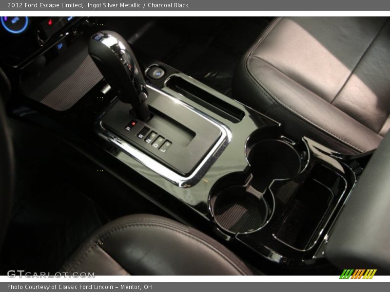 Ingot Silver Metallic / Charcoal Black 2012 Ford Escape Limited