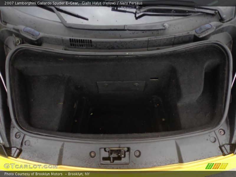 Giallo Halys (Yellow) / Nero Perseus 2007 Lamborghini Gallardo Spyder E-Gear