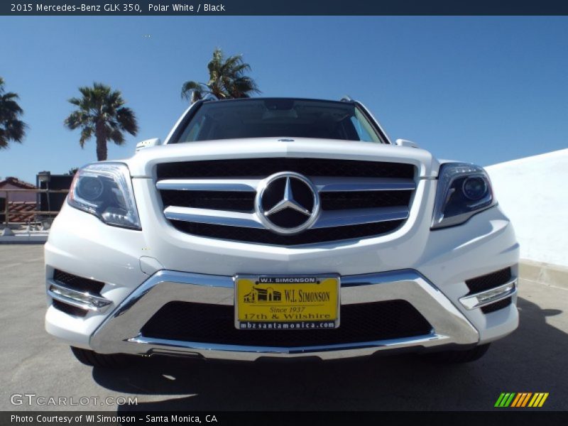 Polar White / Black 2015 Mercedes-Benz GLK 350