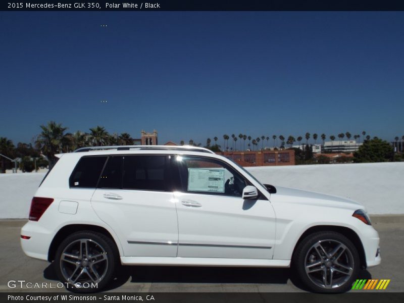 Polar White / Black 2015 Mercedes-Benz GLK 350