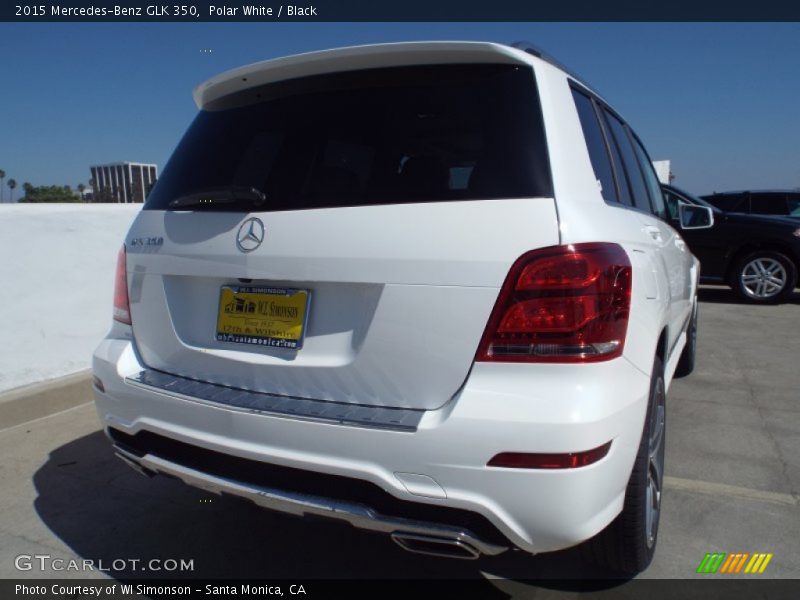 Polar White / Black 2015 Mercedes-Benz GLK 350