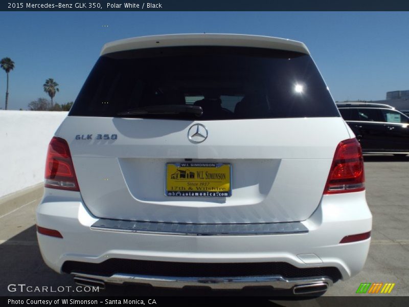 Polar White / Black 2015 Mercedes-Benz GLK 350