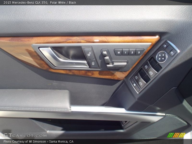 Polar White / Black 2015 Mercedes-Benz GLK 350