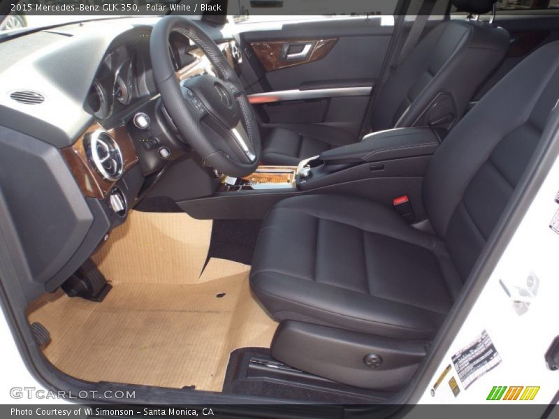 Polar White / Black 2015 Mercedes-Benz GLK 350