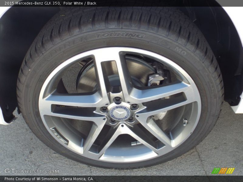 Polar White / Black 2015 Mercedes-Benz GLK 350