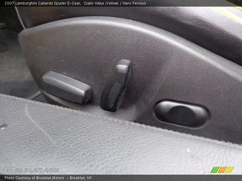 Giallo Halys (Yellow) / Nero Perseus 2007 Lamborghini Gallardo Spyder E-Gear